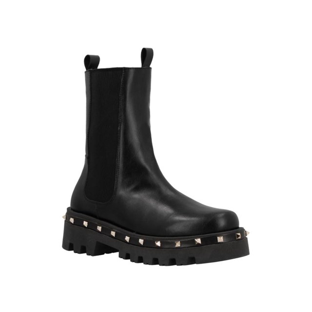 Botas Casuales REAL JUNGLE Mujer Chelsea Estoperoles NEGRO 25