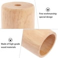 thumbnail image 3 of 2Pcs Desk Lamp Base Khaki Color in Composite Material for Night Lighting, 3 of 9