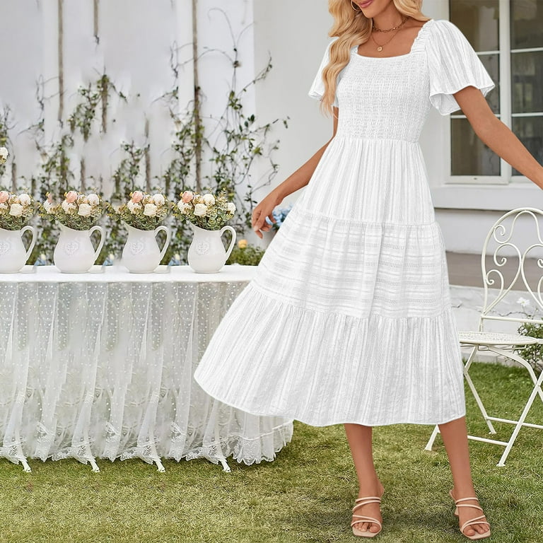 white flowy boho dress Simple red sweetheart chiffon long prom dress red evening dress – shdress main image 1