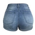 thumbnail image 7 of DxhmoneyHX Women's Juniors Jean Shorts High Waisted Stretchy Distressed Denim Shorts Casual Rolled Summer Hot Shorts, 7 of 7