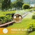 thumbnail image 4 of unbranded Sphères Réfléchissantes Extérieures 1Pcs Boule en Acier Inoxydable Dorée Creuse pour Jardin, 4 of 4