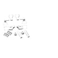 thumbnail image 2 of Danco 88018 Plastic Toilet Seat Hinges, White, 2 of 2