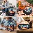 thumbnail image 7 of Pzuqiu Cool Shark Back Pack for School Boys 5 pcs Backpacks for Teens Boys Backpack with Lunch Bag Pencil Case Water Bottle Holder Bag Shoulder Strap Rucksack, 7 of 7