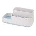 thumbnail image 2 of Estuche portacepillos multifuncional para pasta de dientes, organizador de almacenamiento, bandeja de baño, Caddy para organizador de tocador, cepillo Sunnimix Bandeja de baño Caddy, 2 of 8