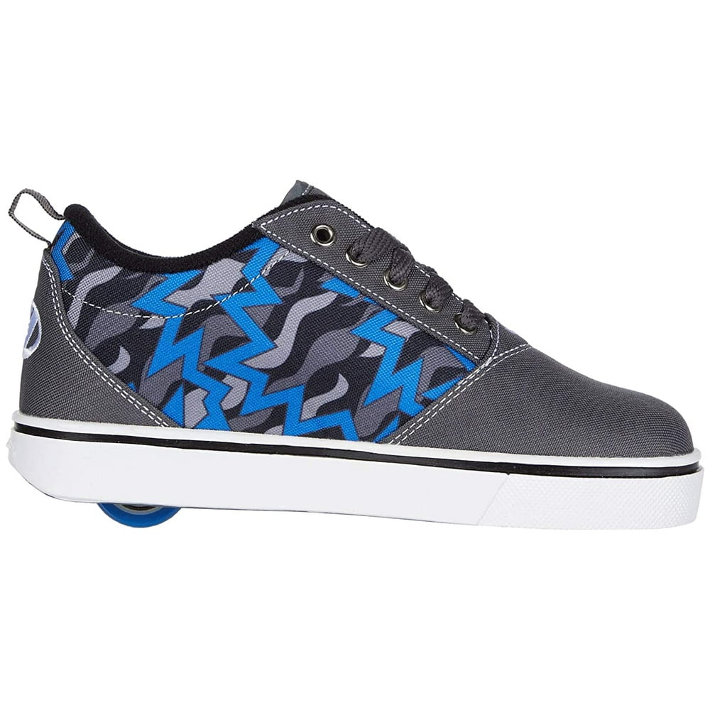 Heelys Heelys Pro 20 Prints (Little Kid/Big Kid/Adult) Charcoal/Blue