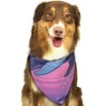 thumbnail image 6 of Goofa Hawaiian Beach Dolphin Printing Dog Bandana ,Cat Scarf Adjustable Bib Handkerchief Accessories for Dogs Cats,Pet scarf,Pet fashion, 6 of 6