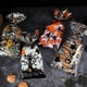 thumbnail image 2 of 50 Uds bolsa de dulces transparente decorativa de gran capacidad multiusos reutilizable truco o trato con giros galletas de Halloween Snacks bolsa de embalaje de regalo para fiesta, 2 of 5
