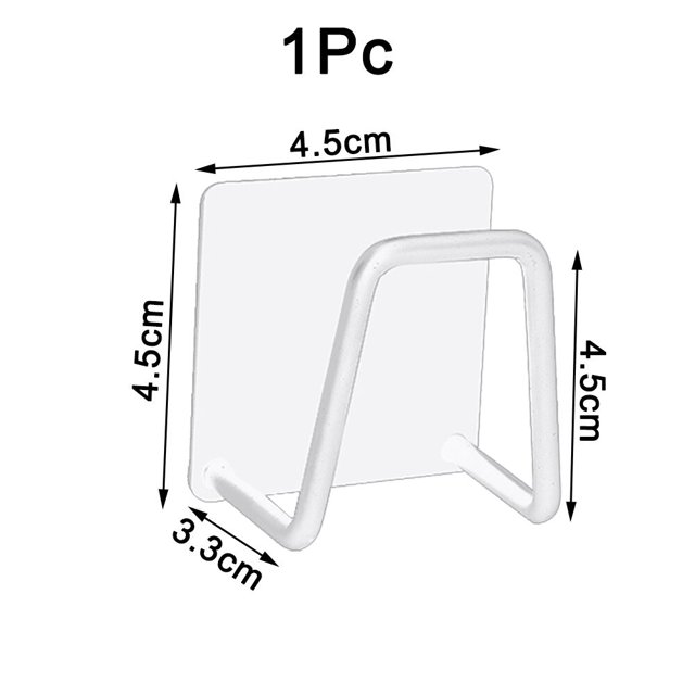 Soporte para esponjas de cocina, esponja autoadhesiva para fregadero, estante de secado de drenaje, soporte de almacenamiento de acero inoxidable 304, accesorios para fregadero de cocina Tan Jianjun unisex