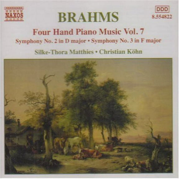 J. Brahms - Four Hand Piano Music 7 - Music & Performance - CD