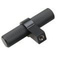 thumbnail image 3 of 2-1/4 in. European Knurled Solid Steel Cabinet T-Bar, 3 of 6