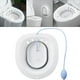 thumbnail image 5 of Baño de asiento Lavabo de cadera Plegable Bidé portátil Se adapta al inodoro Gris+Enjuague Zulema Bañera de asiento para inodoro, 5 of 8