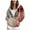 Wine, variant on Towmus Women's Halloween Hoodies Tie-Dye Letter Printed Zip Up Drawstring Hooded Jackets With Pockets, Long Sleeve, XS-6XL