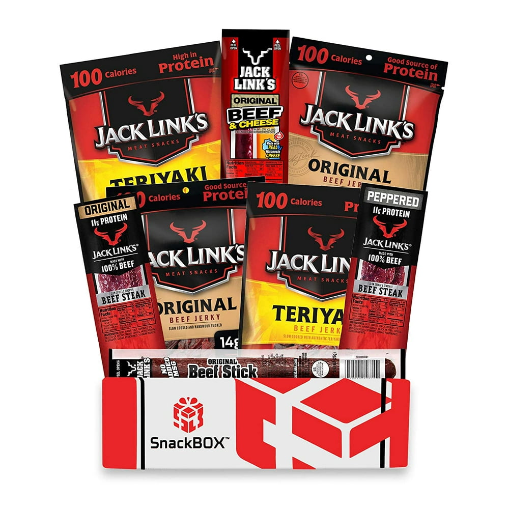 Jack Link's Beef Jerky Care Package Gift Basket Snack