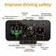 thumbnail image 3 of Car HUD Head Up Display Inclinómetro Brújula Velocímetro GPS Alarma de Exceso de Velocidad Medidor de Pendiente de Velocidad Digital Piezas de Automóvil, 3 of 5
