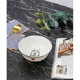 thumbnail image 3 of Pet Portrait White Porcelain All Purpose Bowl - I Love Huskies, 3 of 5