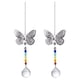 thumbnail image 4 of Candelabro bola de cristal cuentas de arcoíris decoración de ventanas para el hogar atrapasol colgante decoración de boda favores Kits de decoración para fiestas mariposa de 60 mm + bola de 30 mm Cateissary HA1661-01, 4 of 6