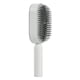 thumbnail image 5 of Cepillo de Pelo Con Cojín, Peine de Masaje Autolimpiante para Mujer, Pelo Largo, 5 of 7