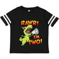 thumbnail image 3 of Inktastic Rawr I'm Two Dinosaur Boys or Girls Toddler T-Shirt, 3 of 5
