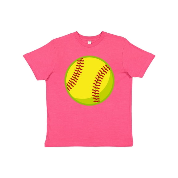 Inktastic Personalized Softball Youth T-Shirt