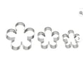 thumbnail image 2 of Rose Sugar Flower Cutters Stainless Steel Petal 3 Piece Set For Cake DIY Decorations, 2 of 9