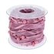 thumbnail image 1 of Rollo de cinta de gasa con cuentas, apliques de cuentas para zapatos de novia, bodas y pasteles Rosa Rosa, 1 of 9