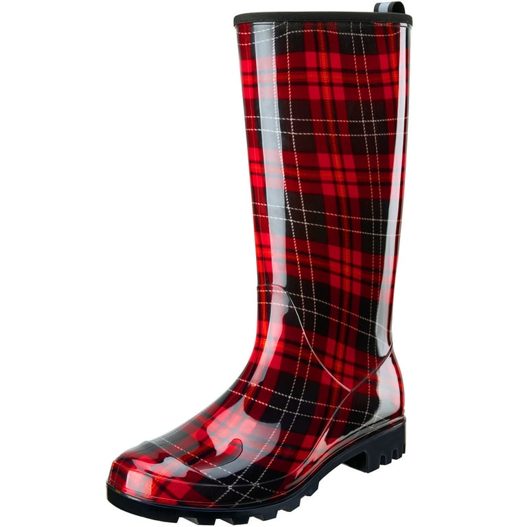 Tartan wellies clearance ladies