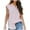 Pink, variant on Women's Summer Casual Tops Short Sleeve Blouse Button Solid Color Turndown Collar T-Shirt Tops Plus Size Tops for Women
