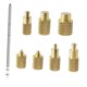 thumbnail image 3 of Kit de 7 adaptadores para soldador, puntas moleteadas de latón, para una inserción precisa. T12, 3 of 8