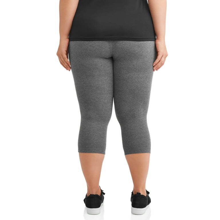 Athletic Women's Plus Size Dri More 19" Capri Leggings Walmart.com