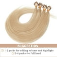 thumbnail image 5 of SEGO 100% Remy Human Hair Extensions Micro Loop Hair Extension Nano Micro Bead Ring Thick Hair Piece Clearance, 5 of 8