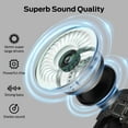 thumbnail image 2 of Monster Open Ear Headphones, Bluetooth 5.3 Wireless Headphones with Earhooks, Immersive Stereo Sound by Dual Large Driver, Clear Talk, 30H Playtime,Waterproof Sport Earbuds for Running, 2 of 8