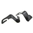 thumbnail image 2 of 4pcs Car Back Seat Bag Handbag Hooks Plastic Headrest Hanger Storage Groceries, 2 of 6