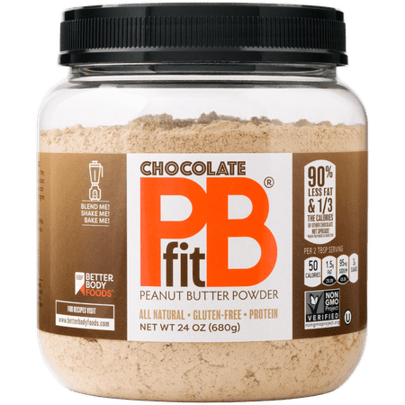 PBfit Chocolate Peanut Butter Powder, 24 oz