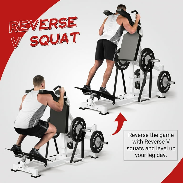 Reverse Hack Squat Machine