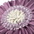 thumbnail image 6 of JWH Soft Round Decorative Accent Pillows in Sunflower Shape for Room Decor 12inch Lilac, 6 of 9
