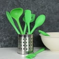 thumbnail image 6 of Chef Craft Premium Silicone Spoon Spatula, 11.5 inch, Green, 6 of 6