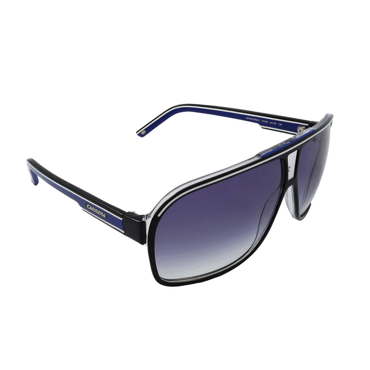 Carrera Blue Gradient Navigator Men's Sunglasses GRAND PRIX 2/S 0T5C/08 64  