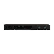 Athena Power RM-1U100D 5.25 in. Aluminum & Steel 1U Rackmount Server Case - 1 External Drive Bays, Black