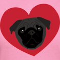thumbnail image 3 of CafePress - Pug Love Women's Classic T Shirt - Women's Traditional Fit Dark T-Shirt, 3 of 4