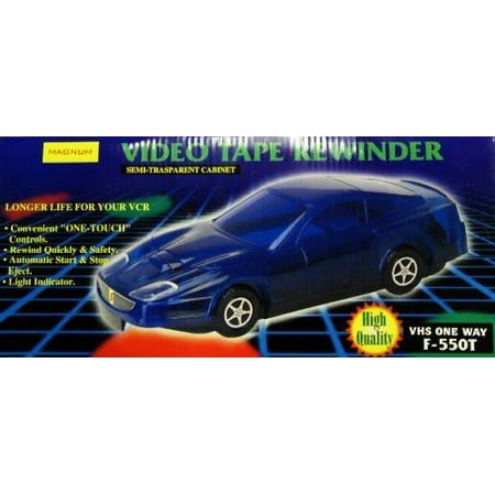 MAGNUM F550T VHS Video Tape Rewinder (Color (Best Place To Sell Vhs Tapes)
