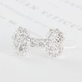 thumbnail image 4 of CNKOO Puppy Hair Clips Rhinestone Inlaid Pet Headdress Copper Fashion Pet Bone Hair Clip for Teddy, 4 of 9