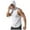 White, variant on Njagoc3 Mens Sleeveless Hooded Tank Top, Trendy Color Options, Lightweight French Terry, Casual Outdoor & Streetwear Vest