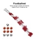 thumbnail image 3 of Advancent Net Bag Sports Ball Hoop Mesh 10 Pelotas Paquete de transporte Equipo Bolsas de transporte para baloncesto Fútbol Titular al aire Deportes y aire libre rojo+blanco, 3 of 6