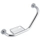 thumbnail image 1 of Stainless Steel Bathtub Safety Handle, Bath and Shower Grab Bar with Soap Dish, 1 of 2