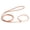 Tan, variant on Alvalley Braided Leather Dog Leashes with Stopper - Pet Slip Leads for Dogs - Soft Gentle Leash - Adjustable for Small, Medium, Large & Extra Large Dogs (Tan, 6ft Long, 5/16in Thick)