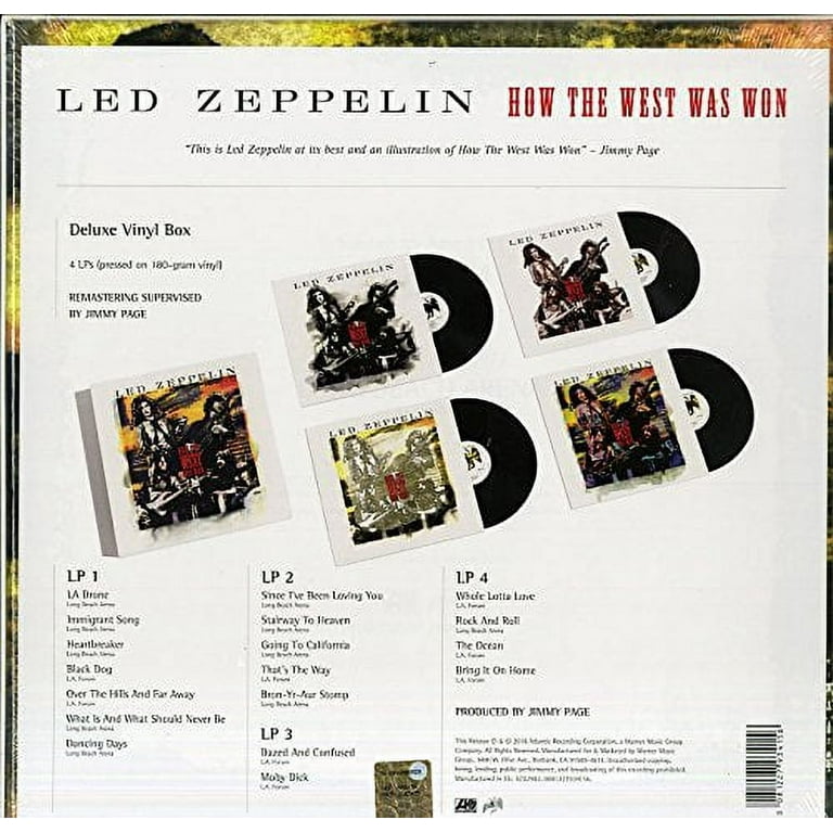 Led Zeppelin - How The West Was Won LIVE (4 LPs) - Music