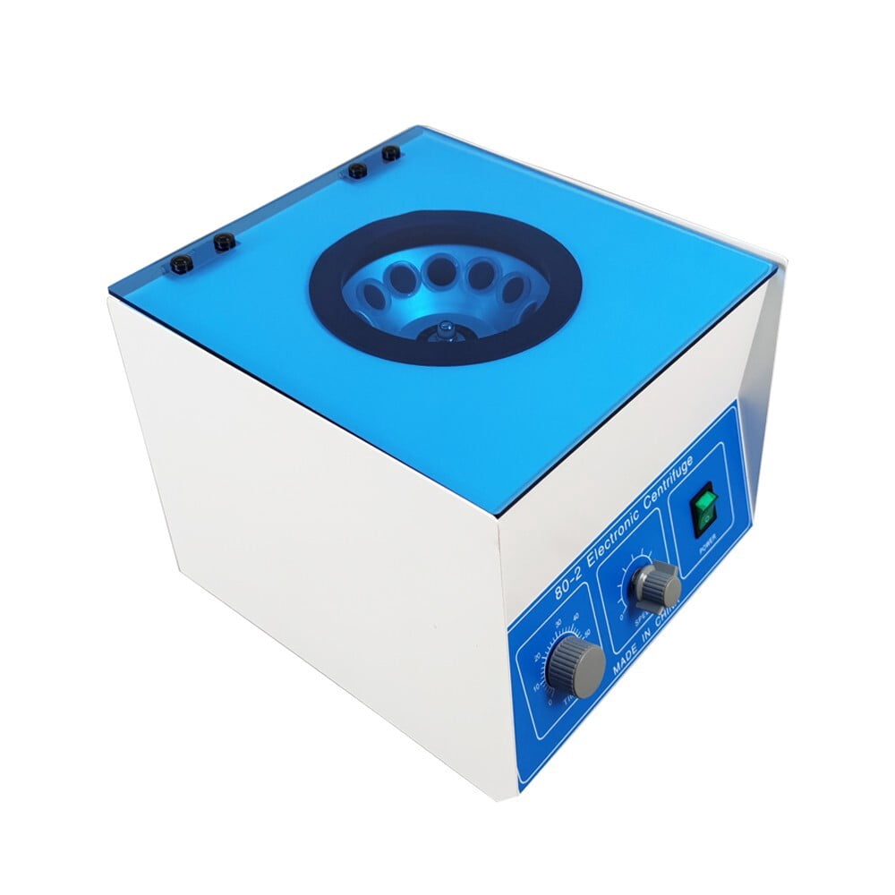 Type 80-2 Electric Benchtop Centrifuge Blue Cover Plate 12-Hole for for Lab Plasma Serum Separation
