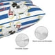 thumbnail image 3 of Fotbe Bulldog Friend Funda de Almohada Decorativa Estilo Occidental, Lujo en Algodón, Fundas para Almohadas King, Cojín Estampado para Decoración del Hogar-14"x20", 3 of 6