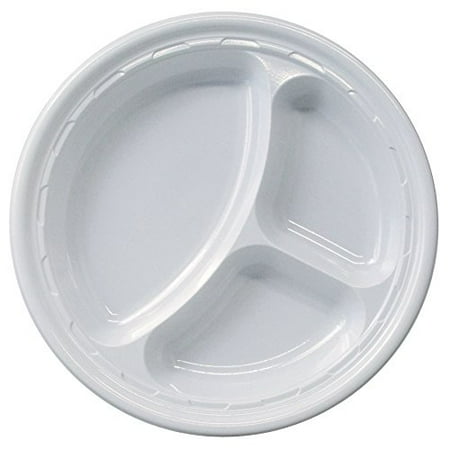 10CPWF, 10.25-Inch Famous Service White Compartmented Impact Plastic ... 10CPWF, 10.25-Inch Famous Service White Compartmented Impact Plastic ...