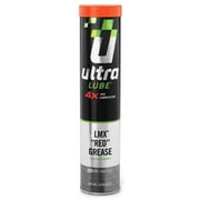 UltraLube LMX 10320 Professional Bio-Based General Purpose Grease, 14 oz, Cartridge, Red
